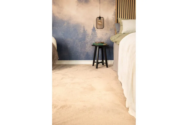 Relax Ryetæppe 240x340 cm - Taupe - Tekstiler - Tæpper - Moderne tæppe - Ryatæpper