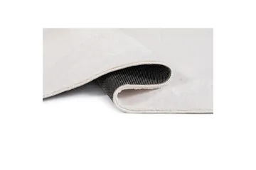 Relax Ryetæppe Rund 120 cm - Beige - Tekstiler - Tæpper - Moderne tæppe - Ryatæpper