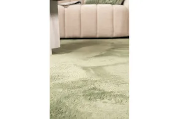 Relax Ryetæppe Rund 120 cm - Beige - Tekstiler - Tæpper - Moderne tæppe - Ryatæpper