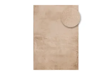 Relax Stor Rektangulært Ryatæppe & Langluvet Tæppe 200x290 cm - Mørkebeige - Tekstiler - Tæpper - Moderne tæppe - Ryatæpper