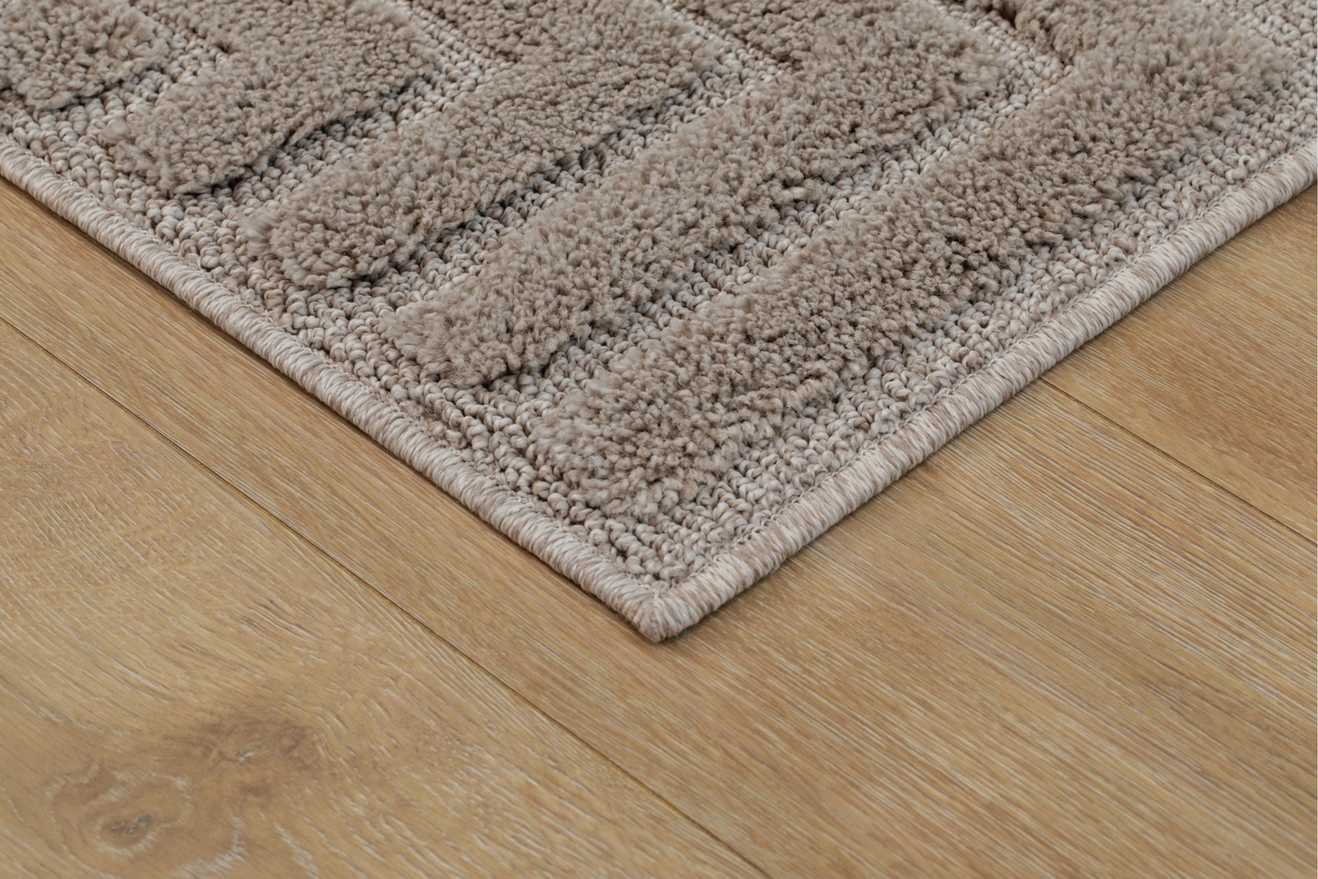 Rinke Wiltontæppe 160x230 cm Rektangulær - Beige - Tekstiler - Tæpper - Moderne tæppe - Wiltontæpper