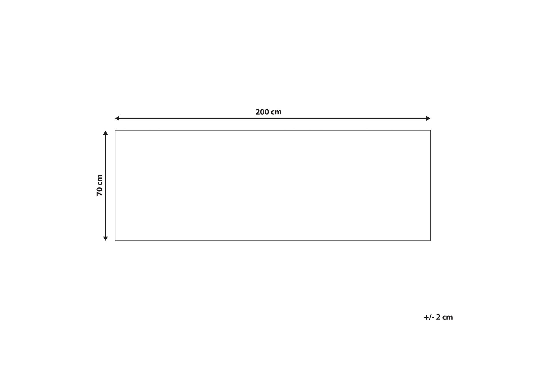 Ritapuram Ryetæppe 70x200 cm - Blå - Tekstiler - Tæpper - Moderne tæppe - Ryatæpper