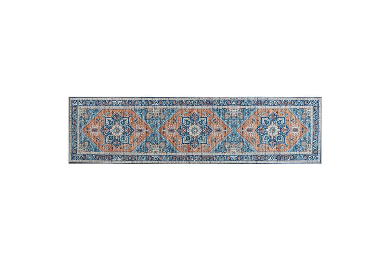 Ritapuram Ryetæppe 80x300 cm - Blå - Tekstiler - Tæpper - Moderne tæppe - Ryatæpper