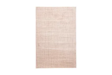 Aari Matta 80x200 cm Ljusbeige VM Carpet Ljusbeige - Tekstiler - Tæpper - Moderne tæppe - Ryatæpper