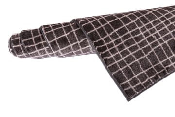 Aari Matta 80x250 cm Antracit VM Carpet Anthracite - Tekstiler - Tæpper - Moderne tæppe - Viskosetæpper & kunstsilketæpper