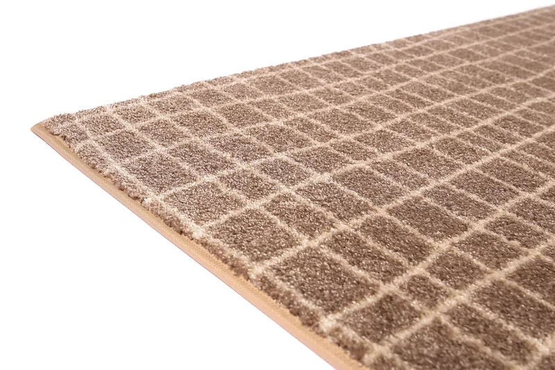 Aari Matta 80x250 cm Brun VM Carpet Brown - Tekstiler - Tæpper - Moderne tæppe - Ryatæpper