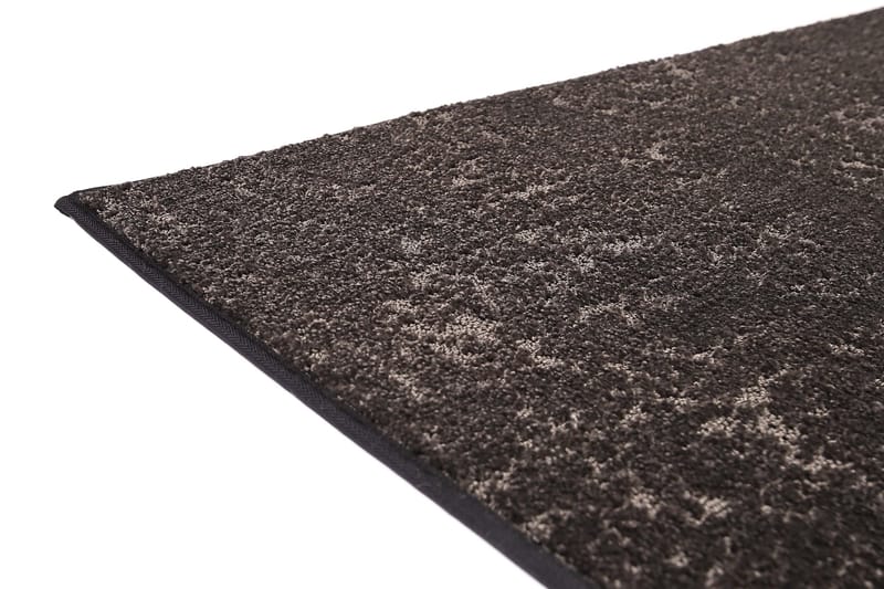 Basaltti Matta 133x200 cm Svart VM Carpet Black - Tekstiler - Tæpper - Moderne tæppe - Ryatæpper