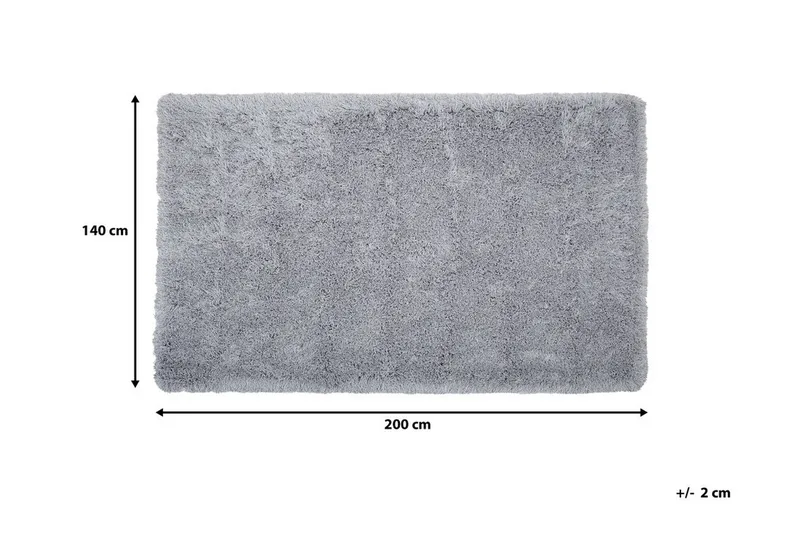 Bleakley tæppe 140x200 cm - Grå - Tekstiler - Tæpper