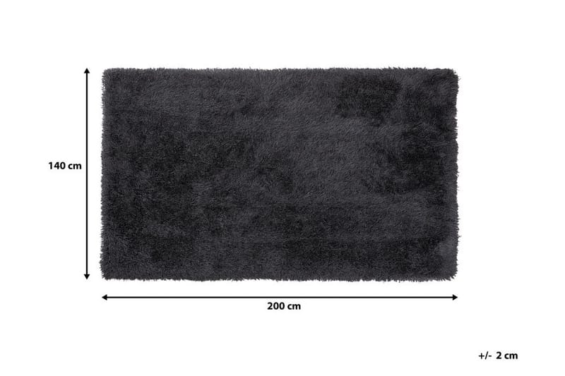 Bleakley tæppe 140x200 cm - Sort - Tekstiler - Tæpper - Moderne tæppe - Ryatæpper