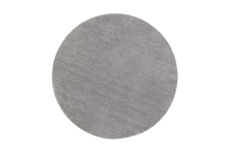 Feel Tæppe 240 Rund, Sølv