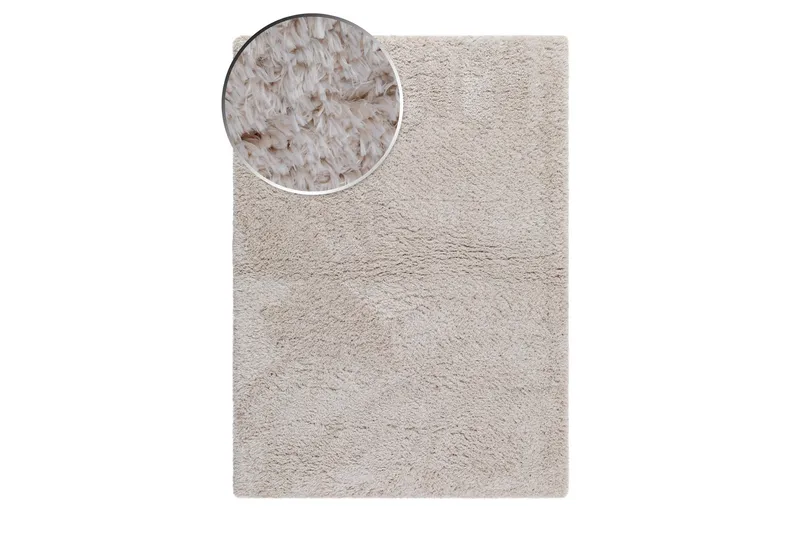 Floki Rya-tæppe 160x230 cm Rektangulært - Hvid - Tekstiler - Tæpper - Moderne tæppe - Ryatæpper