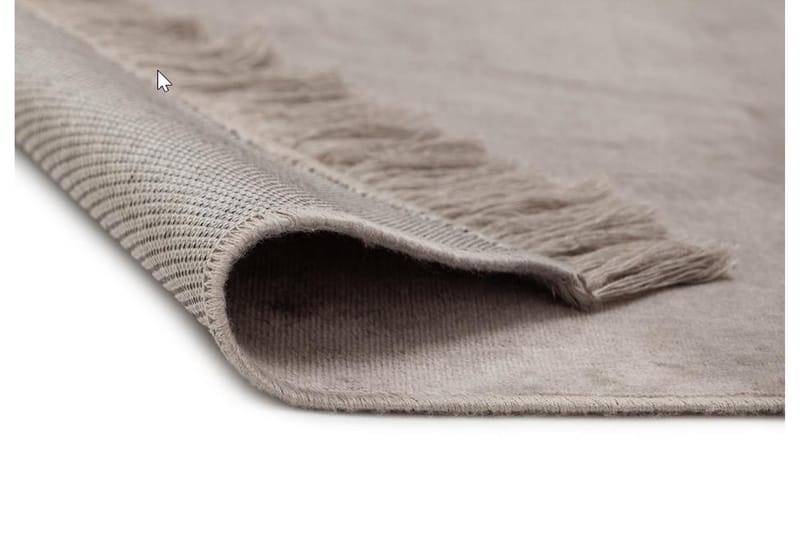 Granada Viskosetæppe 160x230 cm - Grå/Beige - Tekstiler - Tæpper - Moderne tæppe - Ryatæpper