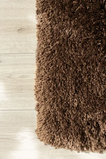 Håndvævet tæppe KM Home Sorrento 160x230 Chokolade - Chokolade - Tekstiler - Tæpper - Moderne tæppe - Ryatæpper