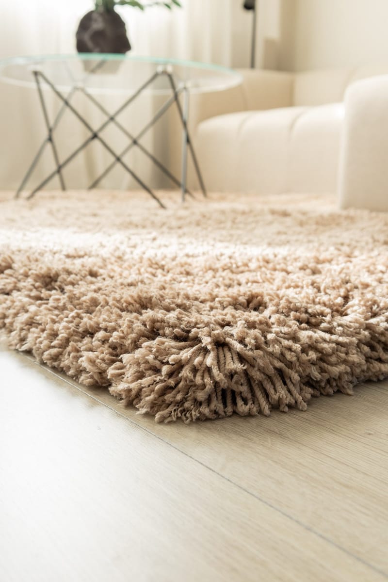 Håndvævet tæppe KM Home Sorrento 160x230 Hør - Hør - Tekstiler - Tæpper - Moderne tæppe - Ryatæpper