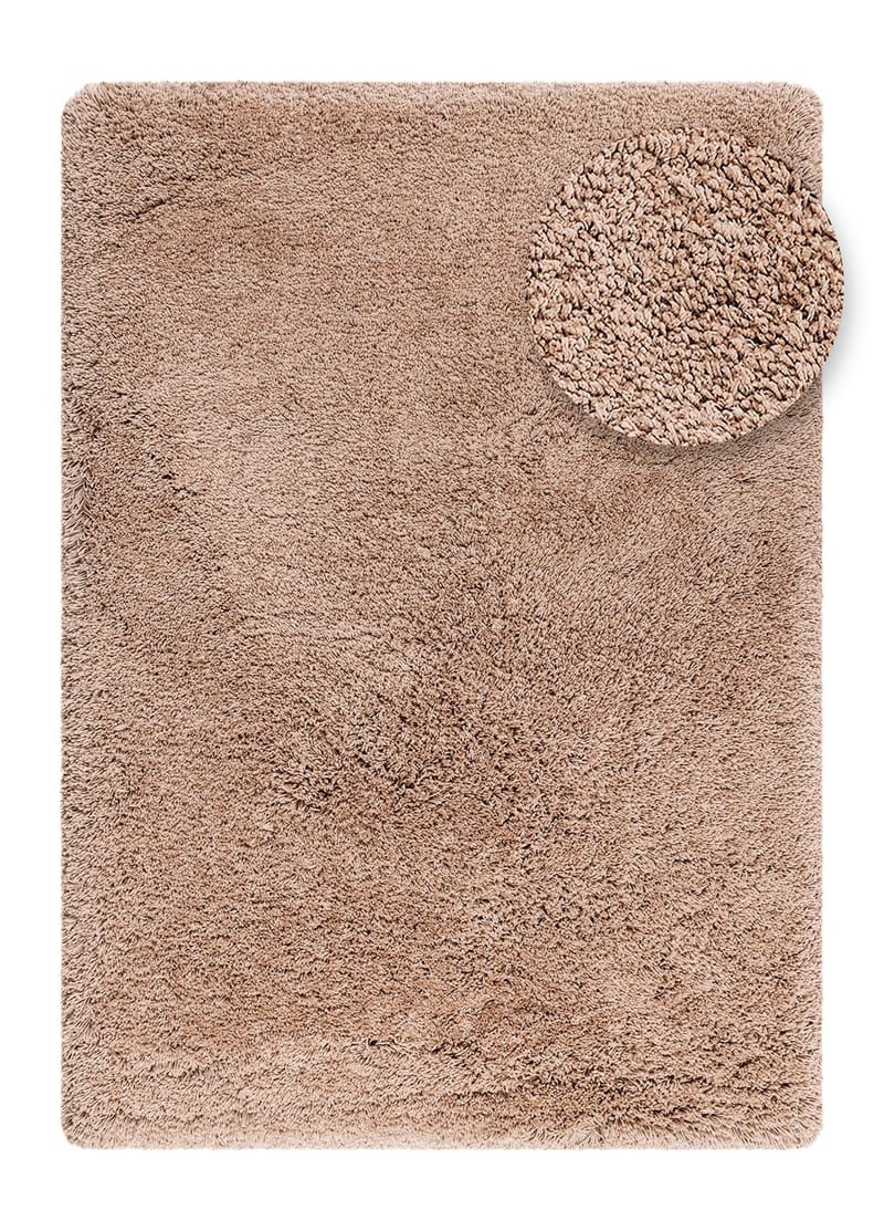 Håndvævet tæppe KM Home Sorrento 160x230 Hør - Hør - Tekstiler - Tæpper - Moderne tæppe - Ryatæpper