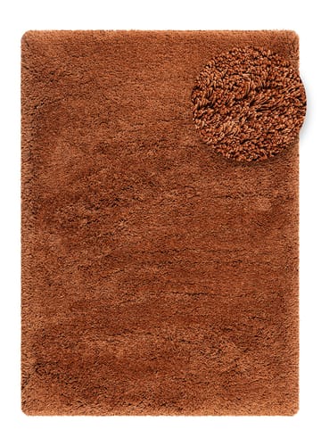 Håndvævet tæppe KM Home Sorrento 160x230 Terracotta - Terracotta - Tekstiler - Tæpper - Moderne tæppe - Ryatæpper