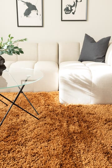 Håndvævet tæppe KM Home Sorrento 160x230 Terracotta - Terracotta - Tekstiler - Tæpper - Moderne tæppe - Ryatæpper