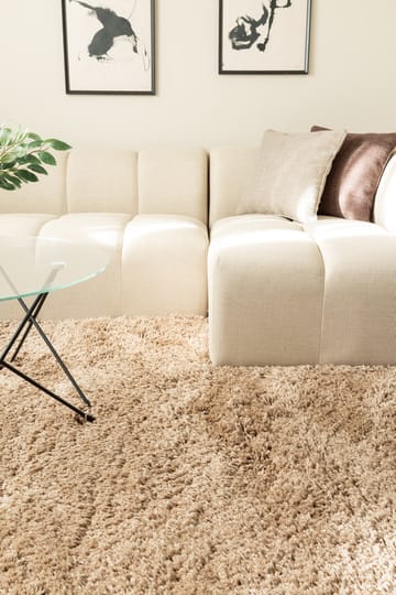 Håndvævet tæppe KM Home Sorrento 200x300 Hør - Hør - Tekstiler - Tæpper - Moderne tæppe - Ryatæpper