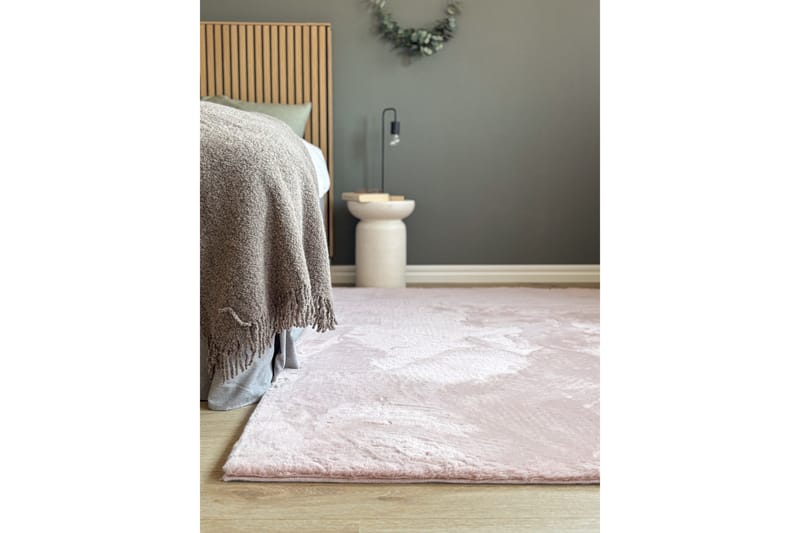 Heaven Ryatæppe 140x200 cm - Lyserød - Tekstiler - Tæpper - Moderne tæppe - Ryatæpper