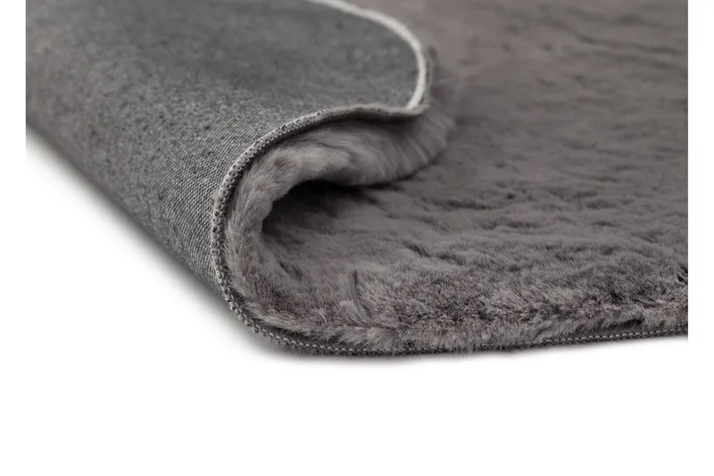 Heaven Ryatæppe  200 cm Rund Antracit - Tekstiler - Tæpper - Moderne tæppe - Ryatæpper