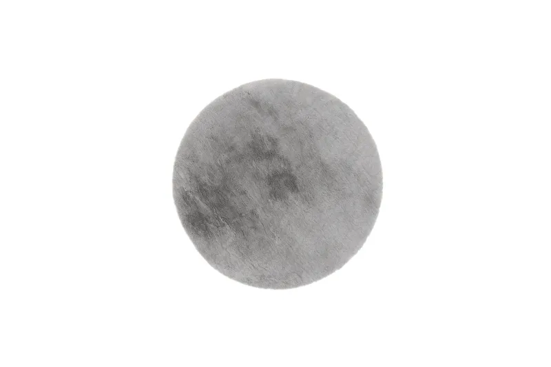 Heaven Ryatæppe 200 cm Rund Grå - Tekstiler - Tæpper - Moderne tæppe - Ryatæpper