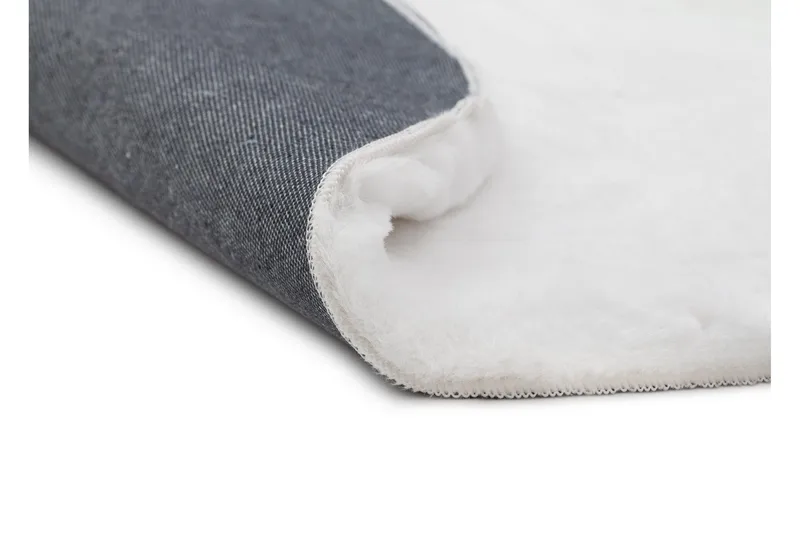 Heaven Ryatæppe 200 cm Rund Hvid - Tekstiler - Tæpper - Moderne tæppe - Ryatæpper