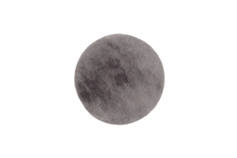 Heaven Ryatæppe Rund 120, Antracit