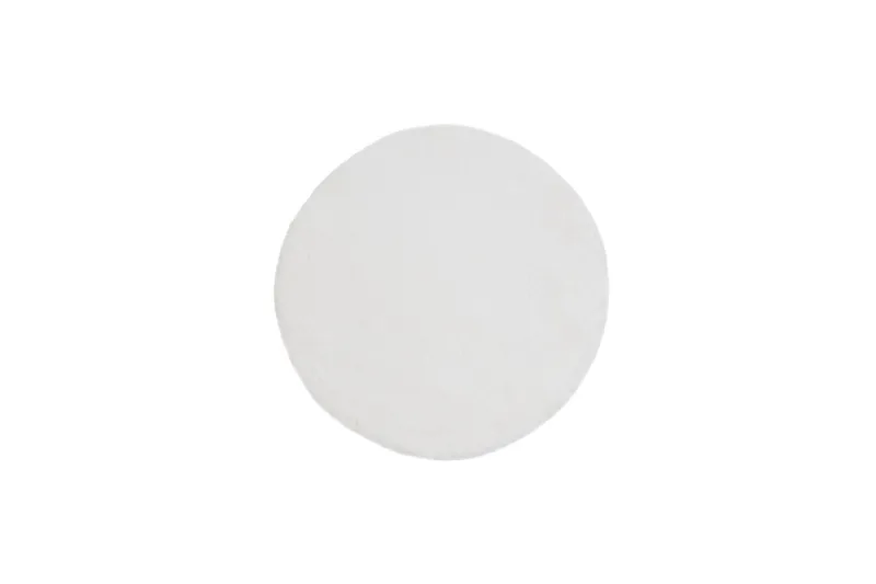 Heaven Ryatæppe Rund 120 - Hvid - Tekstiler - Tæpper - Moderne tæppe - Ryatæpper