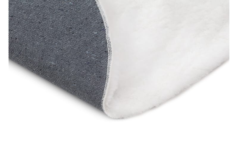 Heaven Ryatæppe Rund 120 - Hvid - Tekstiler - Tæpper - Moderne tæppe - Ryatæpper