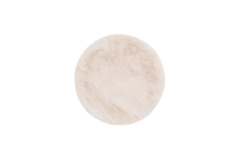 Heaven Ryatæppe Rund 120 - Natur - Tekstiler - Tæpper - Moderne tæppe - Ryatæpper