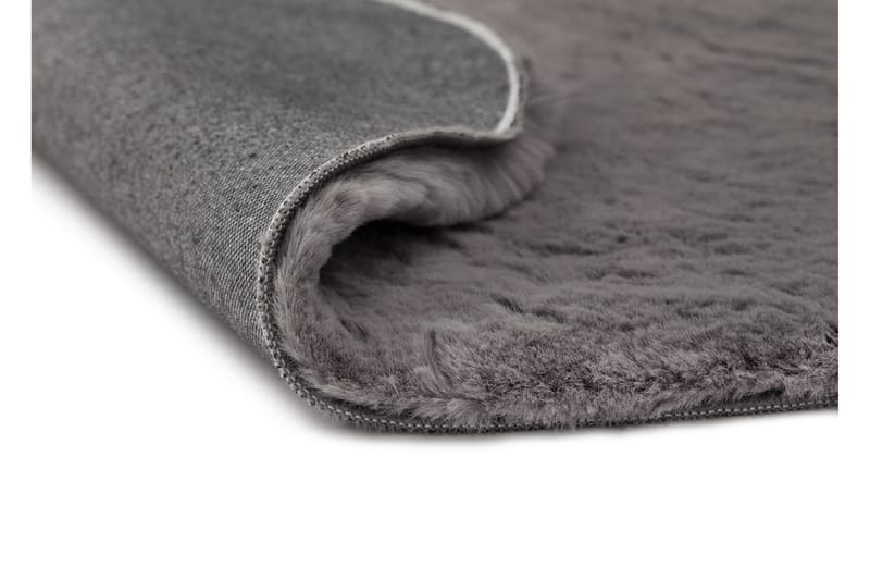 Heaven Ryatæppe Rund 160 - Antracit - Tekstiler - Tæpper - Moderne tæppe - Ryatæpper