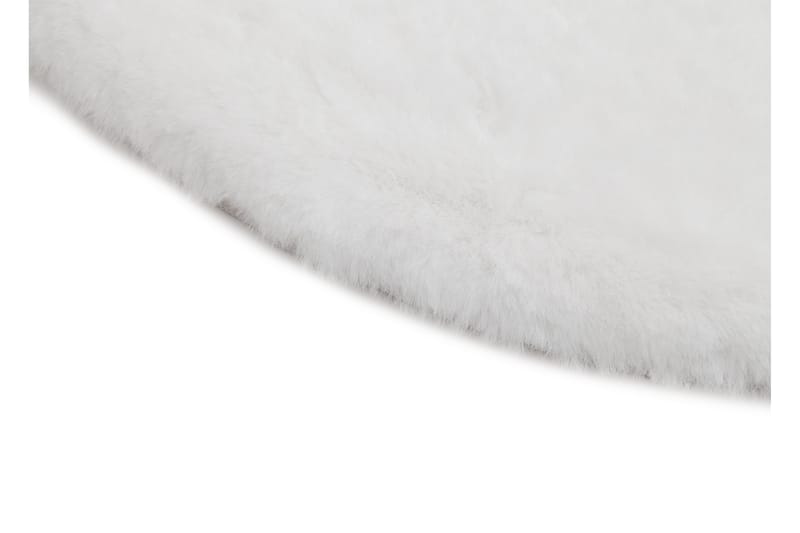 Heaven Ryatæppe Rund 160 - Hvid - Tekstiler - Tæpper - Moderne tæppe - Ryatæpper