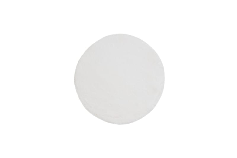 Heaven Ryatæppe Rund 160 - Hvid - Tekstiler - Tæpper - Moderne tæppe - Ryatæpper