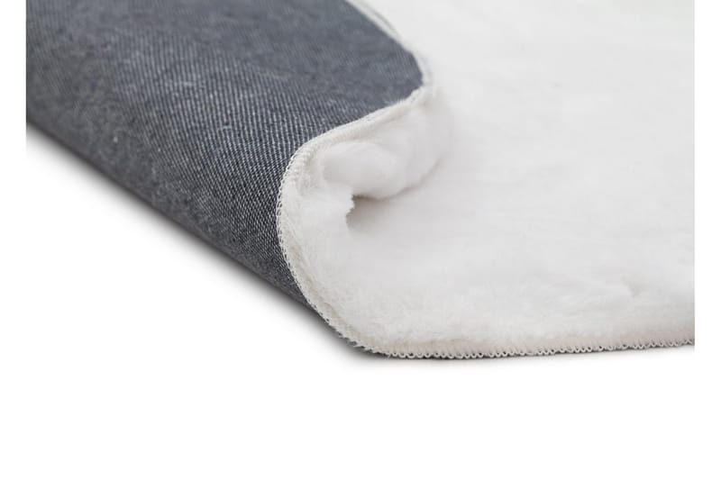 Heaven Ryatæppe Rund 160 - Hvid - Tekstiler - Tæpper - Moderne tæppe - Ryatæpper