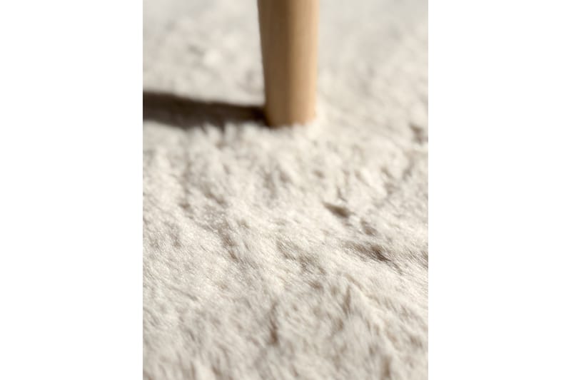 Heaven Ryatæppe Rund 160 - Natur - Tekstiler - Tæpper - Moderne tæppe - Ryatæpper