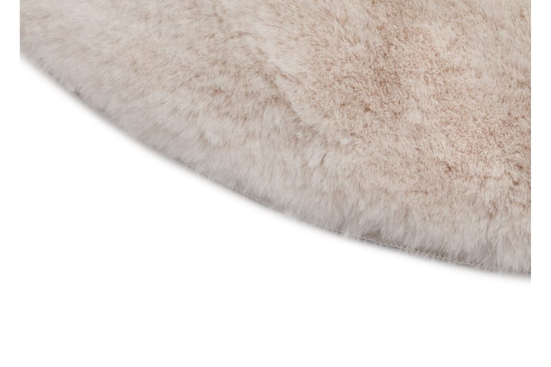 Heaven Ryatæppe Rund 160 - Natur - Tekstiler - Tæpper - Moderne tæppe - Ryatæpper