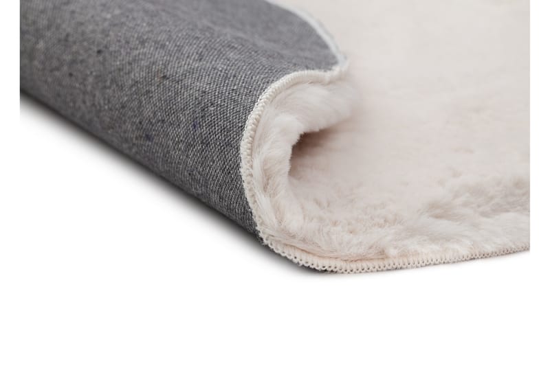 Heaven Ryatæppe Rund 160 - Natur - Tekstiler - Tæpper - Moderne tæppe - Ryatæpper