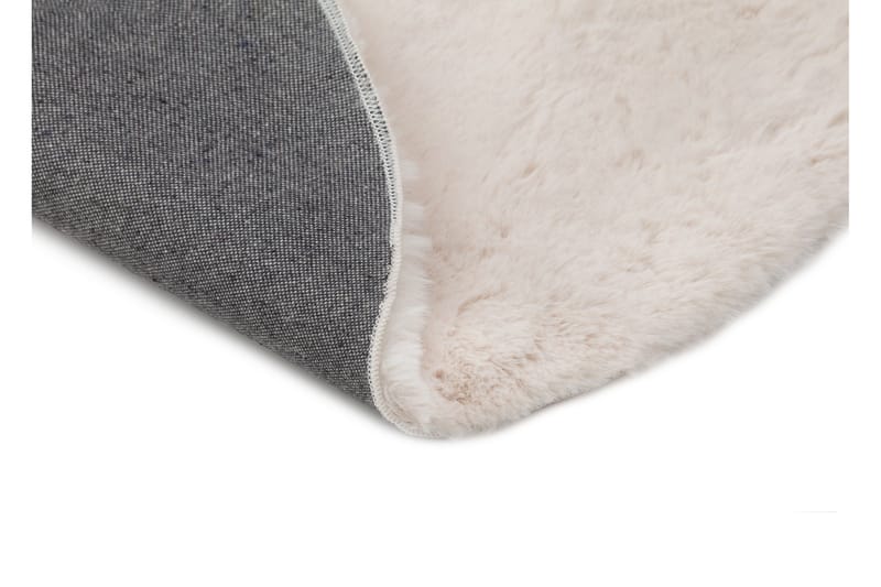 Heaven Ryatæppe Rund 160 - Natur - Tekstiler - Tæpper - Moderne tæppe - Ryat æpper