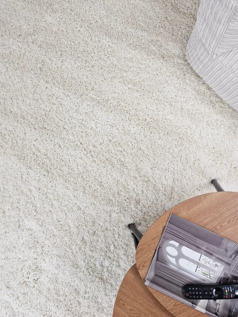 Lounge Løber 80x250 cm Rektangulær - Hvid - Tekstiler - Tæpper - Moderne tæppe - Ryatæpper