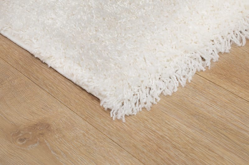 Lounge Løber 80x250 cm Rektangulær - Hvid - Tekstiler - Tæpper - Moderne tæppe - Ryatæpper