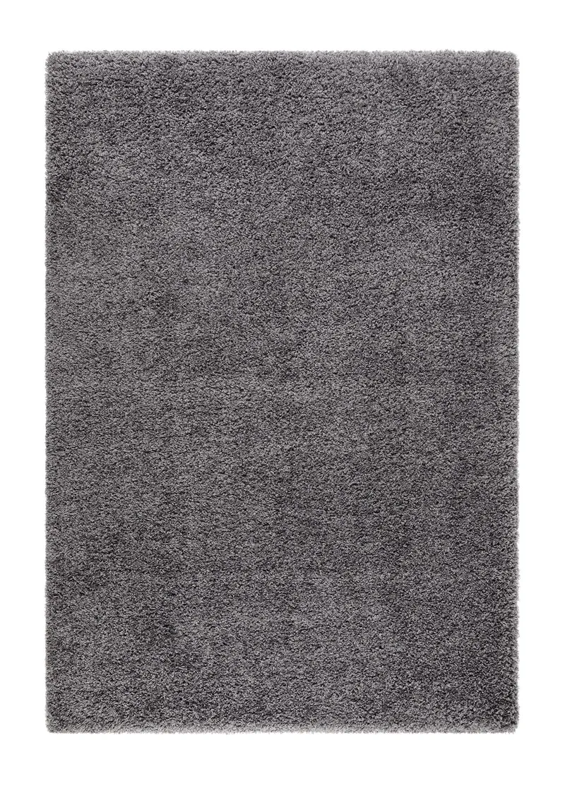 Lounge Shaggy Tæppe 160x230 cm Rektangulært - Grafit - Tekstiler - Tæpper - Moderne tæppe - Ryatæpper