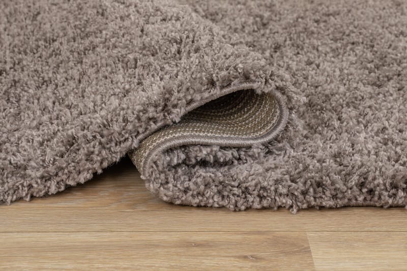 Lounge Shaggy Tæppe 160x230 cm Rektangulært - Linned - Tekstiler - Tæpper - Moderne tæppe - Gangmåtter