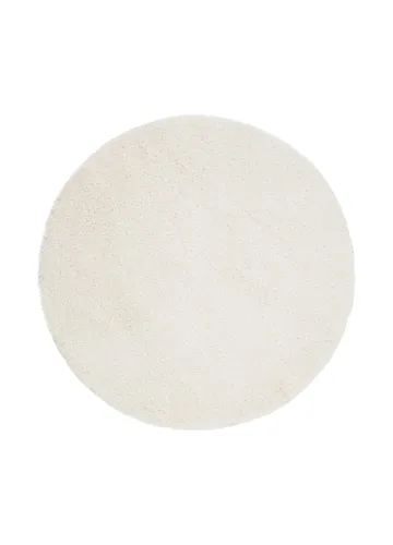 Lounge Shaggy Tæppe 200 cm Rundt