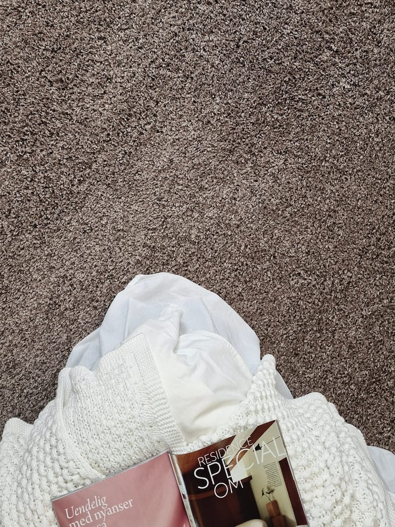 Lounge Shaggy Tæppe 80x150 cm Rektangulært - Linned - Tekstiler - Tæpper - Moderne tæppe - Gangmåtter