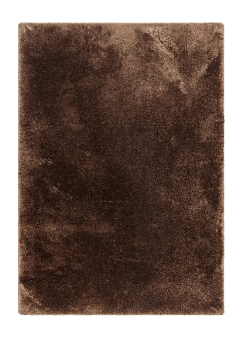 Maskinvævet tæppe KM Home Novelle 160x230 Chokolade, Mørkebrun