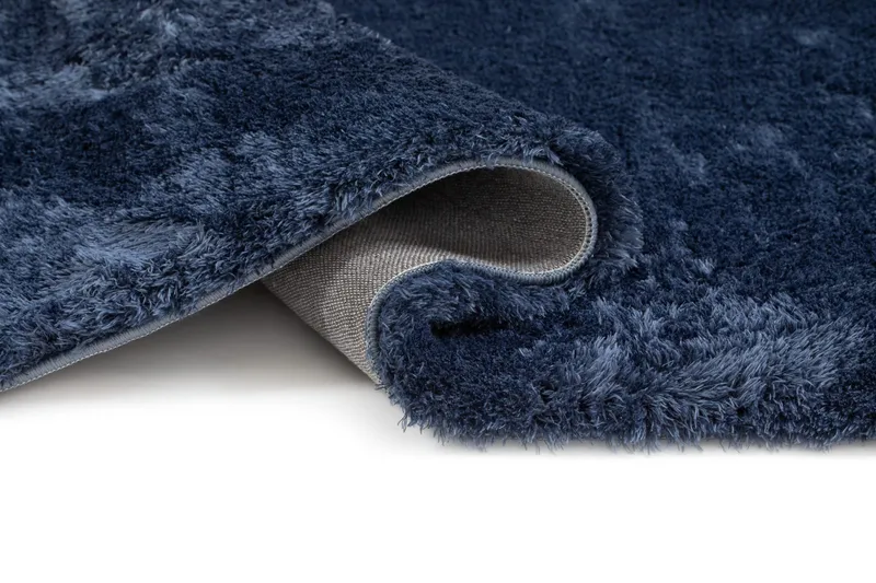 Maskinvævet tæppe KM Home Novelle KVADRAT 240x240 Blå - Blå - Tekstiler - Tæpper - Moderne tæppe - Ryatæpper