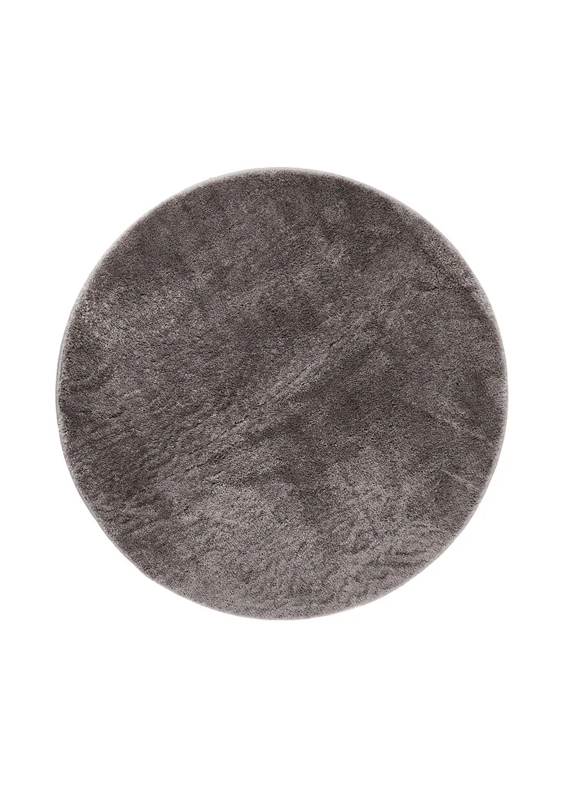Serul Ryatæppe 160 cm Rund, Grå