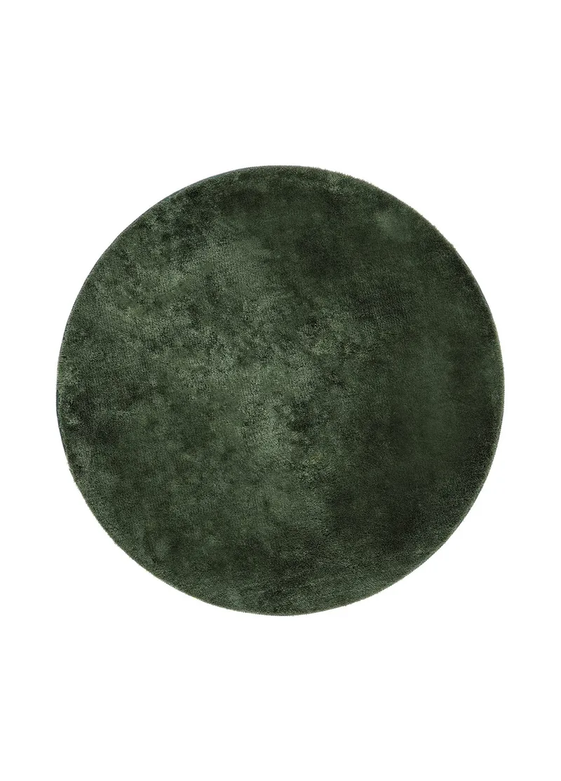Serul Ryatæppe 160 cm Rund, Grøn