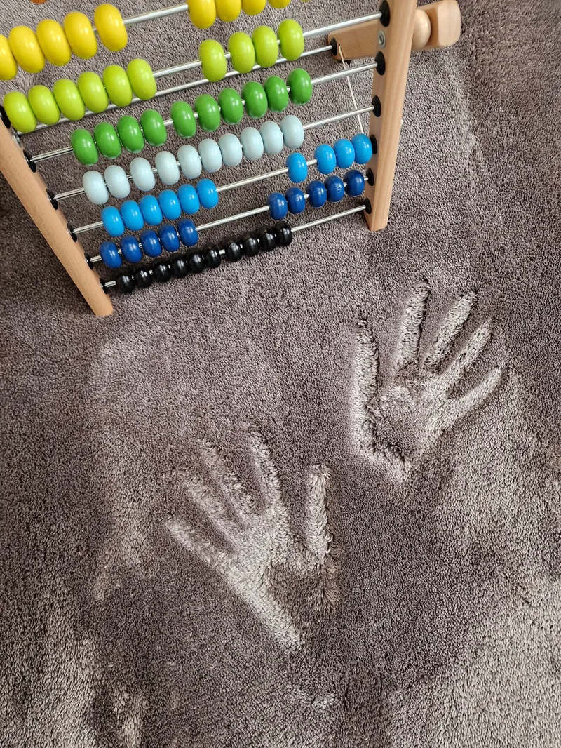 Serul Ryatæppe 160x230 cm Rektangulær - Grå - Tekstiler - Tæpper - Moderne tæppe - Ryatæpper