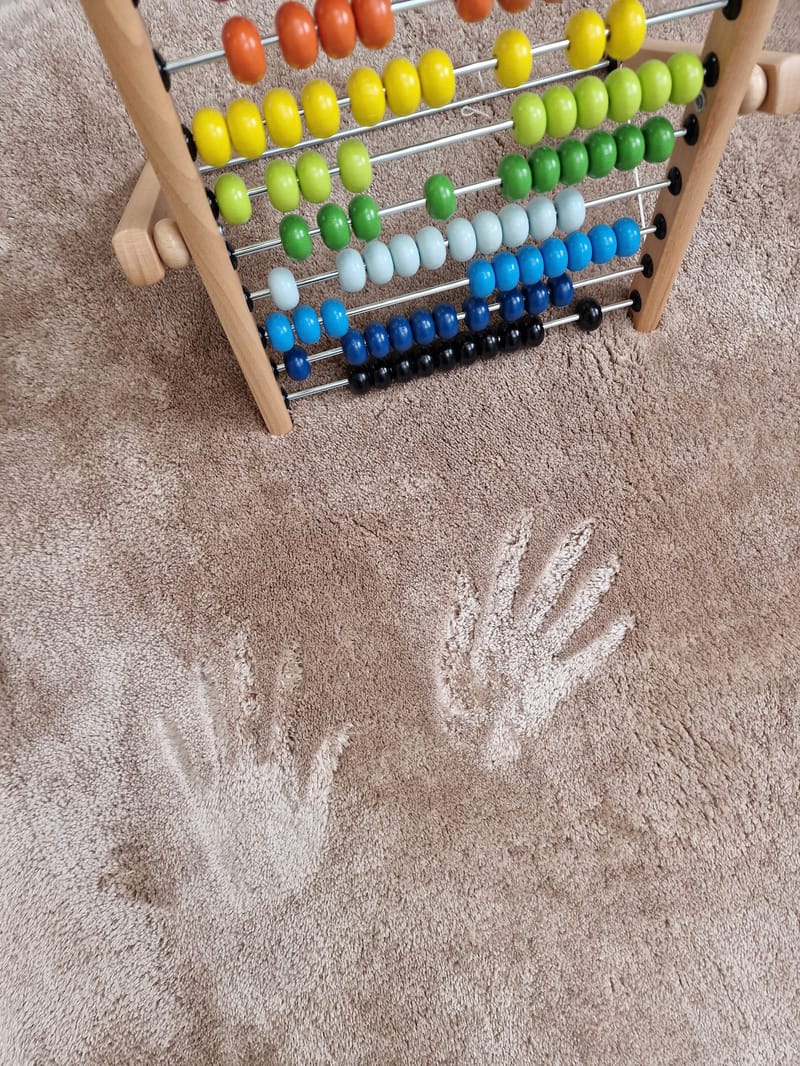 Serul Ryatæppe 160x230 cm Rektangulær - Hør - Tekstiler - Tæpper - Moderne tæppe - Ryatæpper